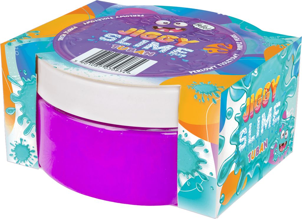 TUBAN JigglySlime viola perla 200g TU3589 Immagine del prodotto 