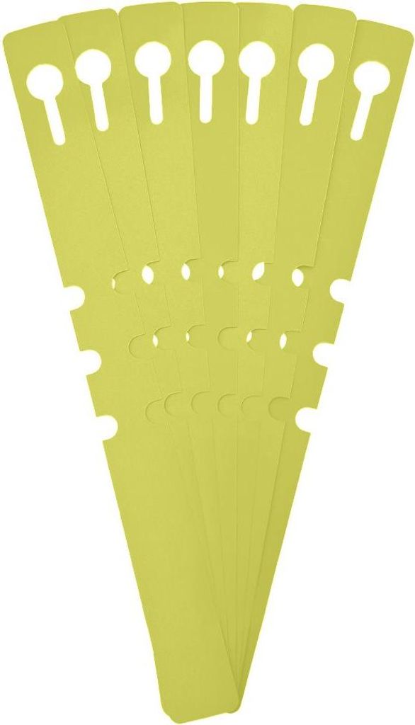CombiCraft étiquettes à boucle jaunes - 210 x 20 mm - 100 Image du produit 
