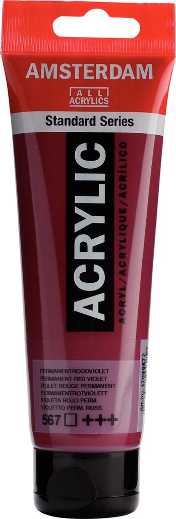 Amsterdam 17095672, Bordeaux, Acrylfarbe, Flüssigkeit + Produktbild 