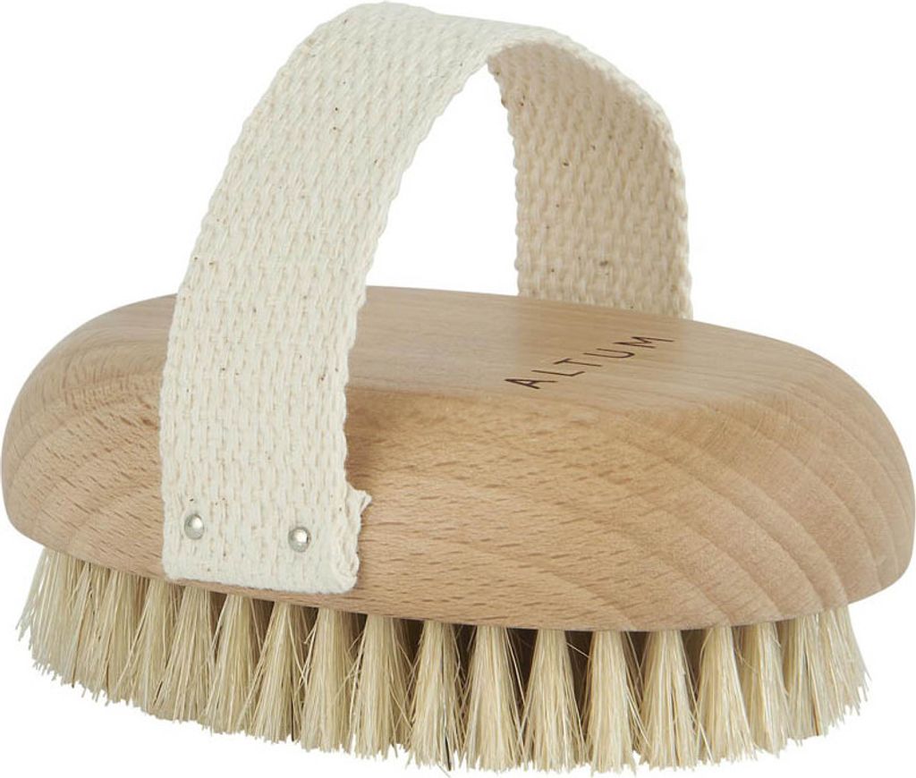 Badebürste ALTUM natur L11cm Holzbürste mit Naturborsten Strandhaus Bad Hamptons