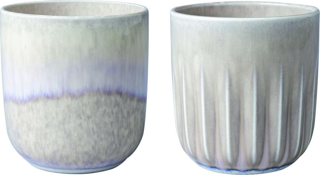 Villeroy & Boch Becher Perlemor Sand - 290 ml - 2 Stück Produktbild 