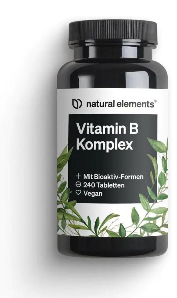 Vitamin B Komplex Tabletten - 240 Tabletten_für 8 Monate