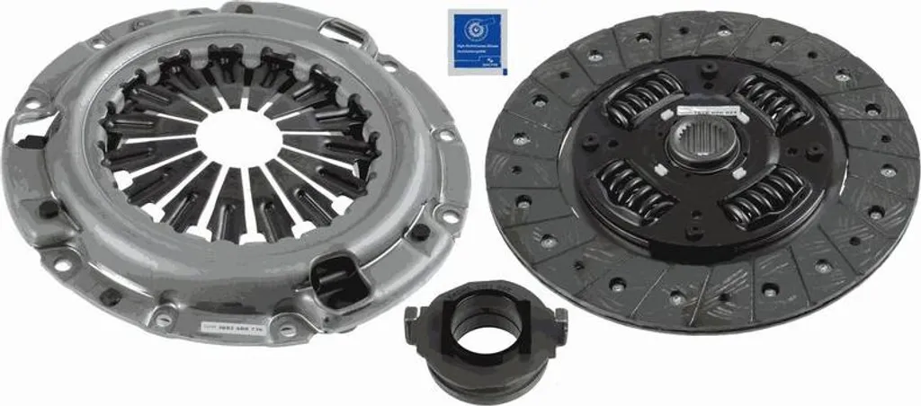 Kit d'embrayage complet pour Mazda Premacy - Pièce de rechange SACHS