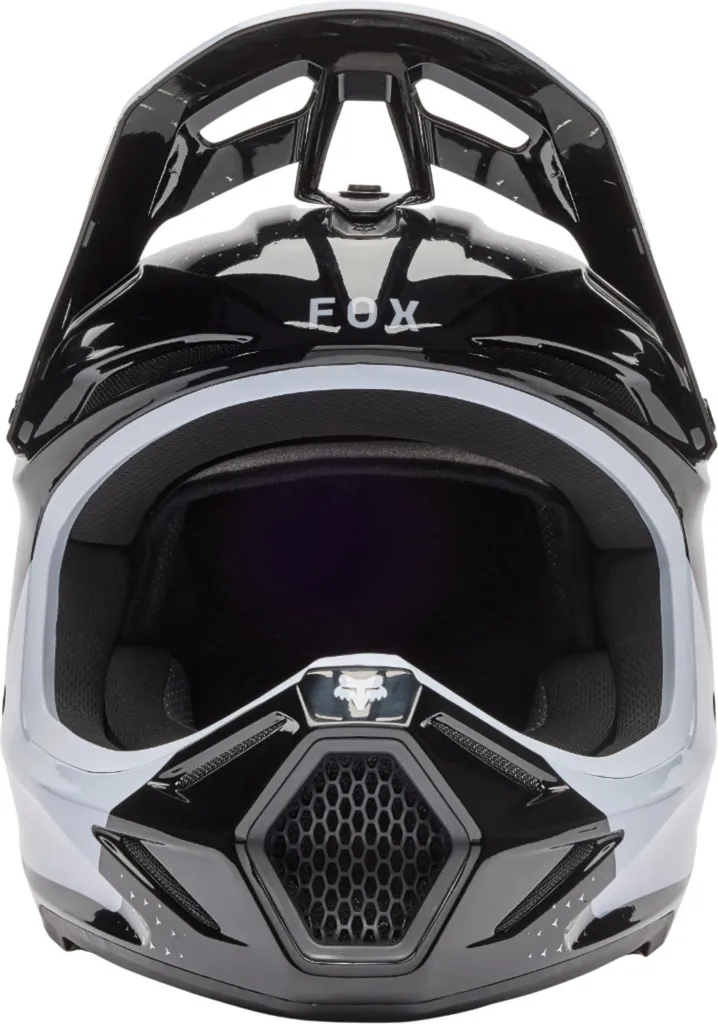 Casque Fox V3 Tine Noir M : Sécurité Maximale et Ventilation Anti-Buée - 3