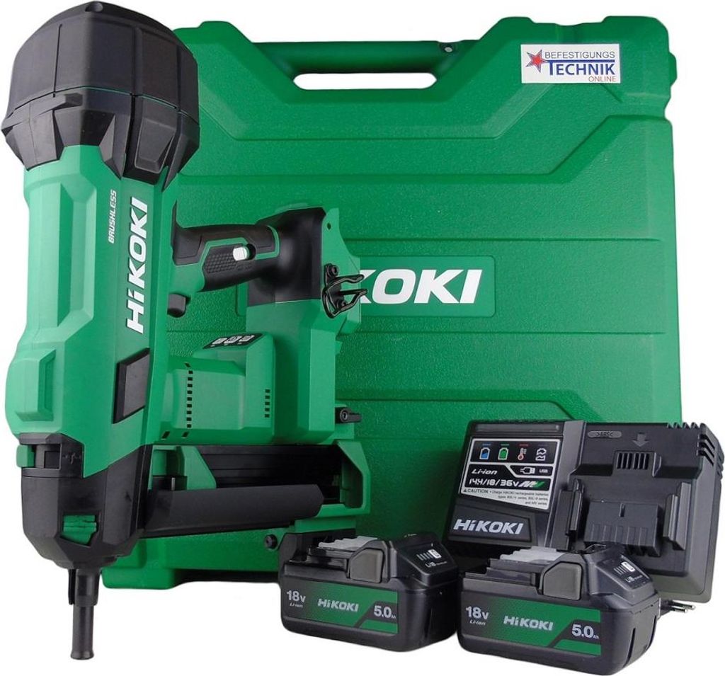 HiKOKI Akku-Betonnagler 18 V Brushless, Trockenbau mit Produktbild 