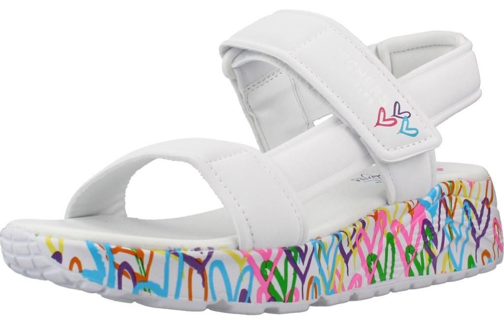 Skechers Mädchen Sandalen Uno Lite Sandal Sunny Love mit Air-Cooled Memory Foam 27 EU
