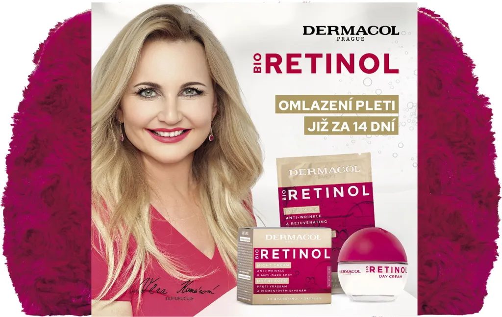 Soin au Bio Rétinol naturel effet lissant et fermeté, coffret de luxe