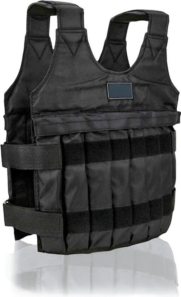 Veste lestée de sport 20 kg ajustable pour entraînement cardio intense