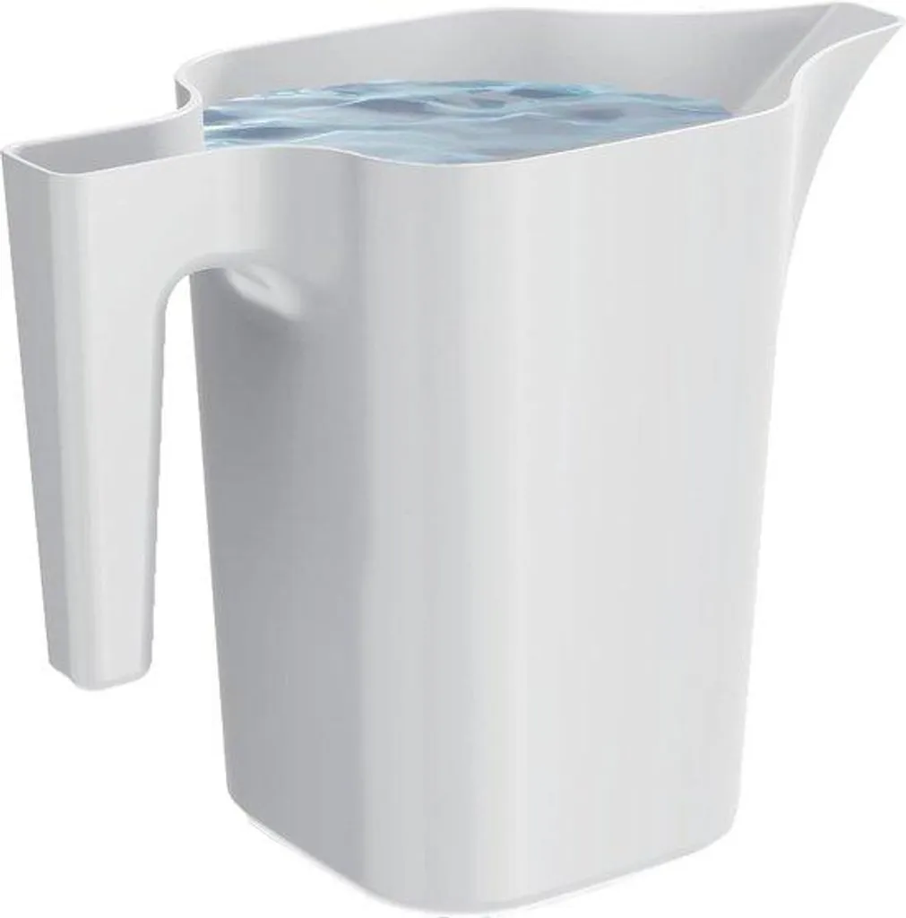 Arrosoir 18 l blanc résistant pour éviter les allers-retours au jardin