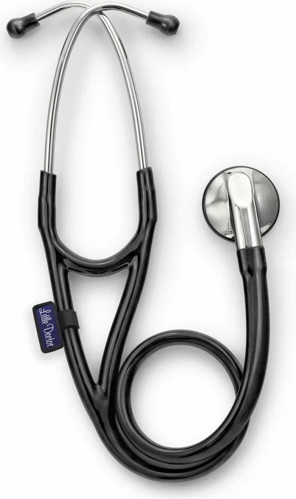 Stéthoscope Cardio Little Doctor noir haute performance pour cardiologie