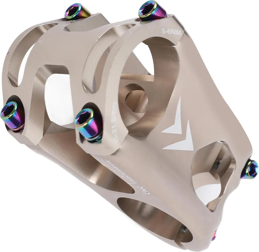 Potence de guidon courte 50mm pour VTT et Enduro en aluminium évidé