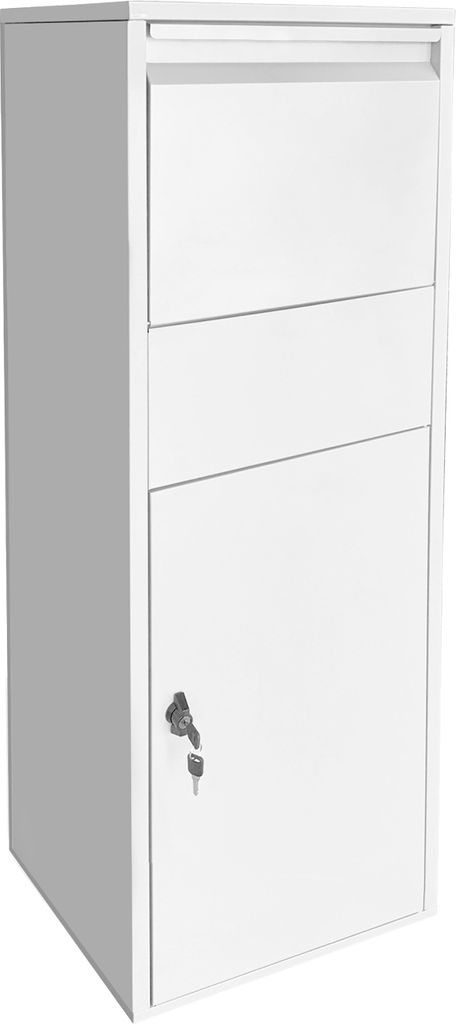 Schránka na balíky Wiltec biela 460 x 450 x 1400 mm, domáca Obrázok produktu 