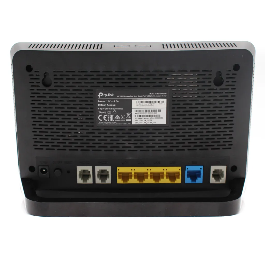 Routeur Wi-Fi AC2100 TP-Link Archer VR1210v pour streaming et télétravail