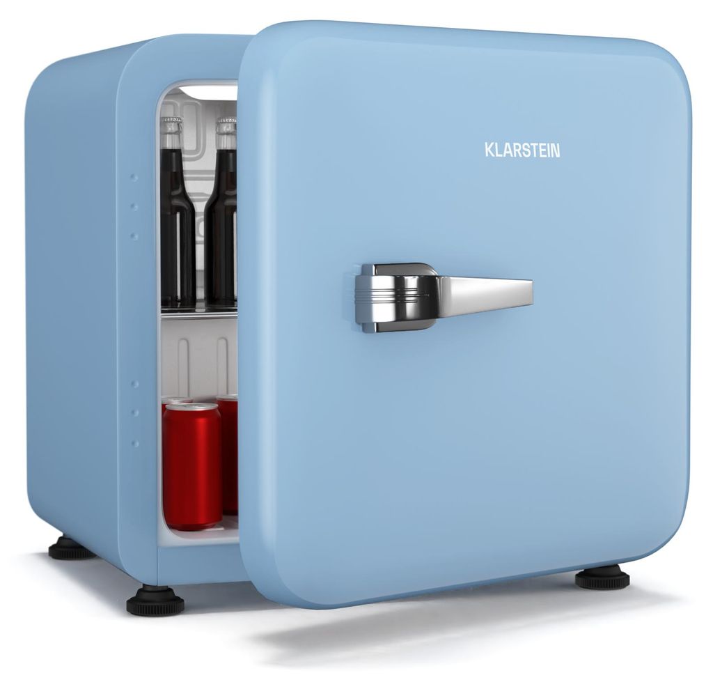 Klarstein Audrey Evo 43L Mini Kühlschrank - Retro-Design, Produktbild 