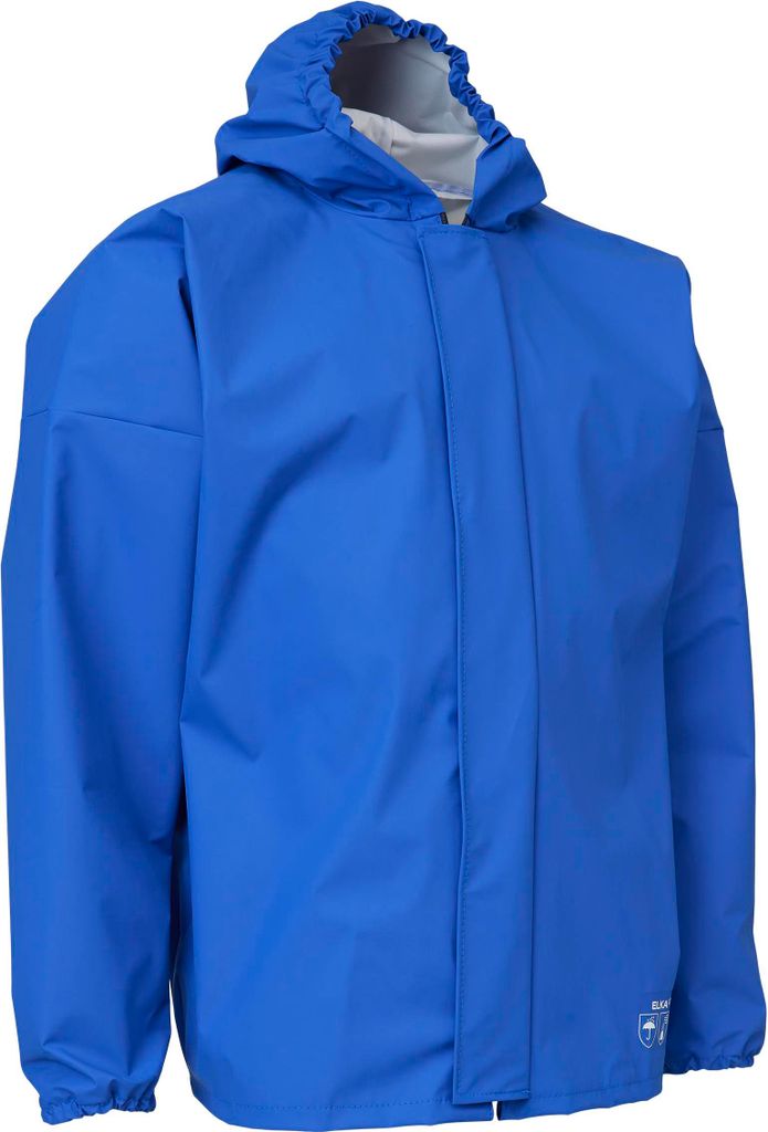 ELKA Cleaning PRO Arbeitsjacke mit Feste Kapuze Kobalt 3XL