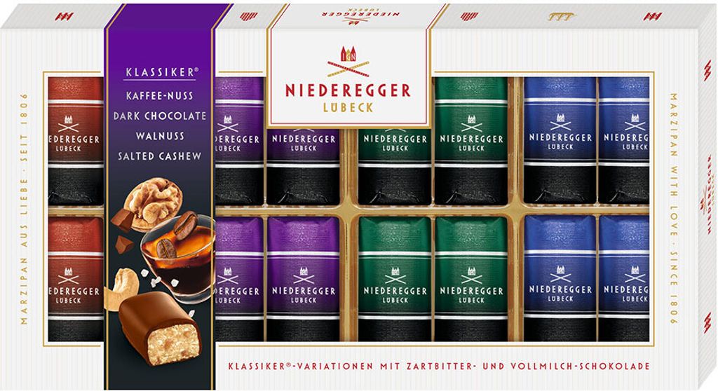Niederegger Marzipan-Klassiker Dark Edition Produktbild 