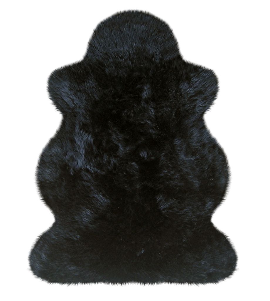 Australisches Premium Lammfell schwarz Produktbild 