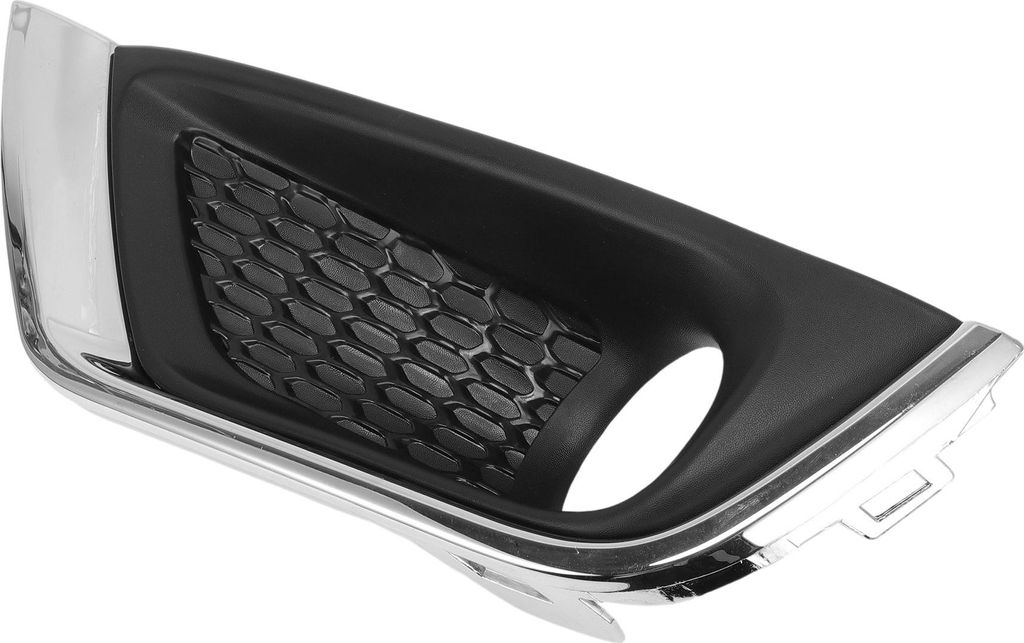 Front Left Fog Light Grill für Jeep Compass 2017-2019 Front Lower Bumper Fog Light Cover Inserts No.5UP99RXFAA ABS 1 Stk