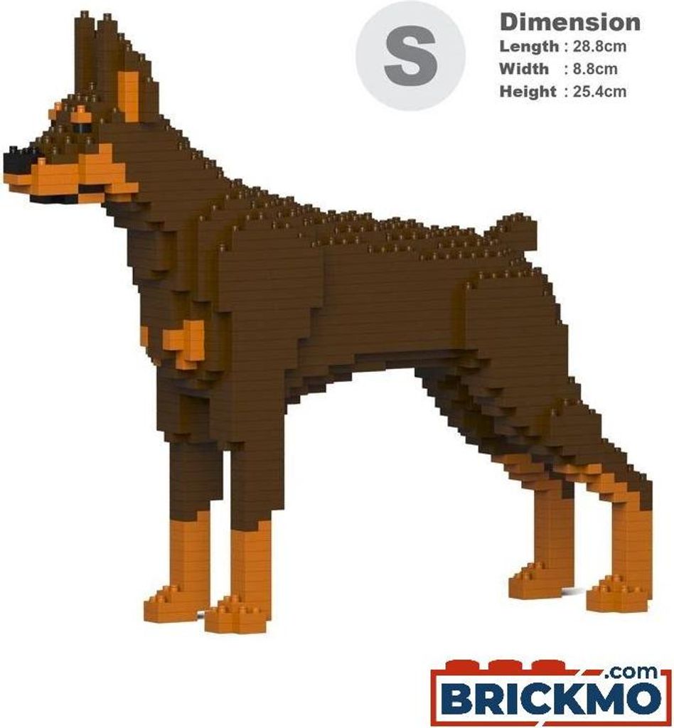 JEKCA Tehly Doberman Pinscher 01-M02 ST19PT25-M02 Obrázok produktu 