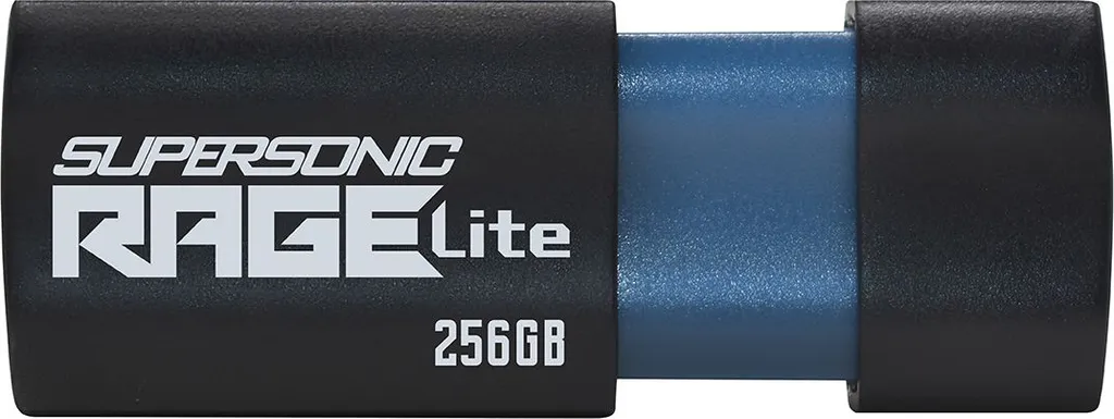Clé USB 3.2 256 GB pour Vidéos et Photos - Supersonic Rage Lite Rapide