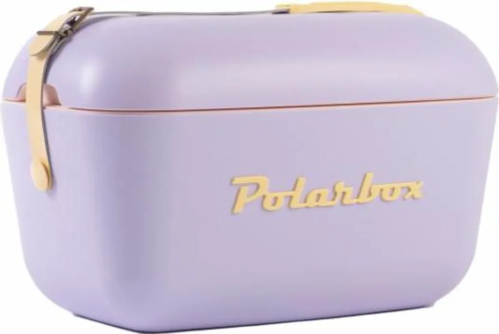 Borsa Frigo Rigida Polarbox Pop 20L Giallo e Lillà - Picnic in Famiglia