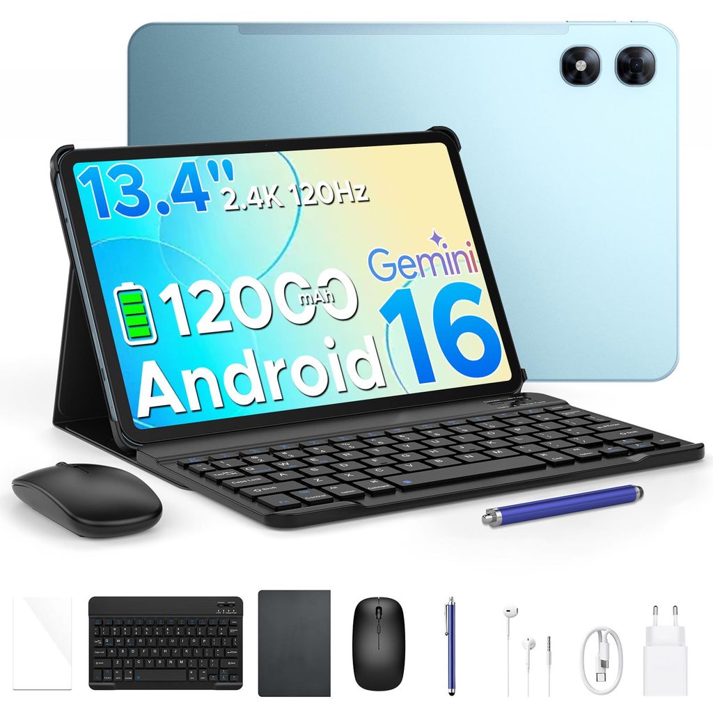 P13 Pro 4G LTE Tablet met dubbele SIM-kaart. Android 16, Productafbeelding 