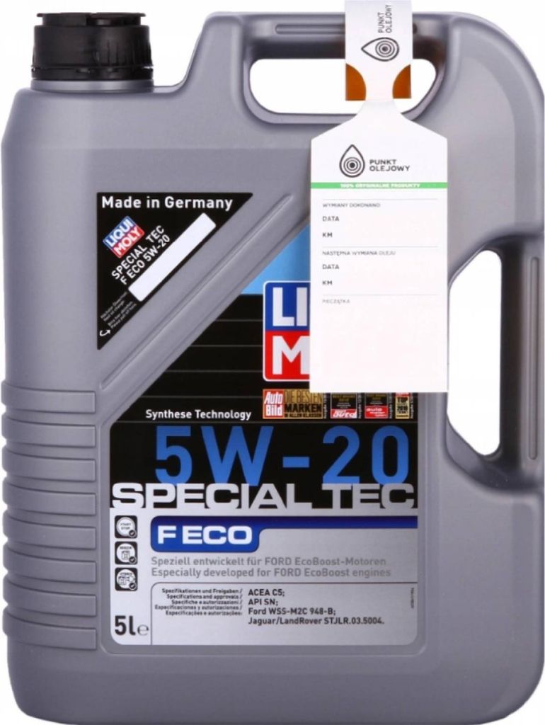 Liqui Moly Special Tec F Eco Sae 5w-20 Motoröl 5l Produktbild 