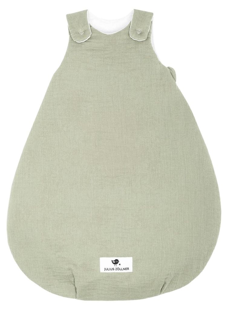 Julius Zöllner Babyschlafsack Musselin lime 68/74 Produktbild 