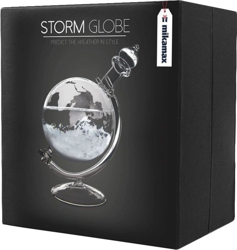 Barometro chimico - Globo delle tempeste - Stazione Immagine del prodotto 