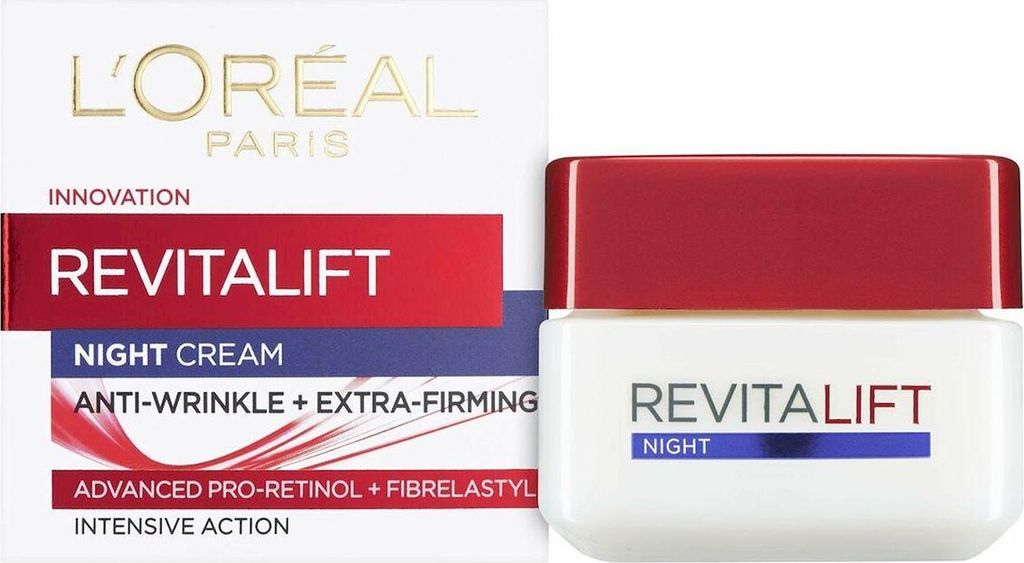 LOREAL PARIS L'Oreal Paris Revitalift Nachtcreme, 50 ml Produktbild 