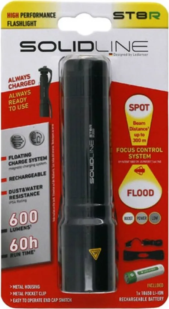 SOLIDLINE LED Taschenlampe ST8R - 3