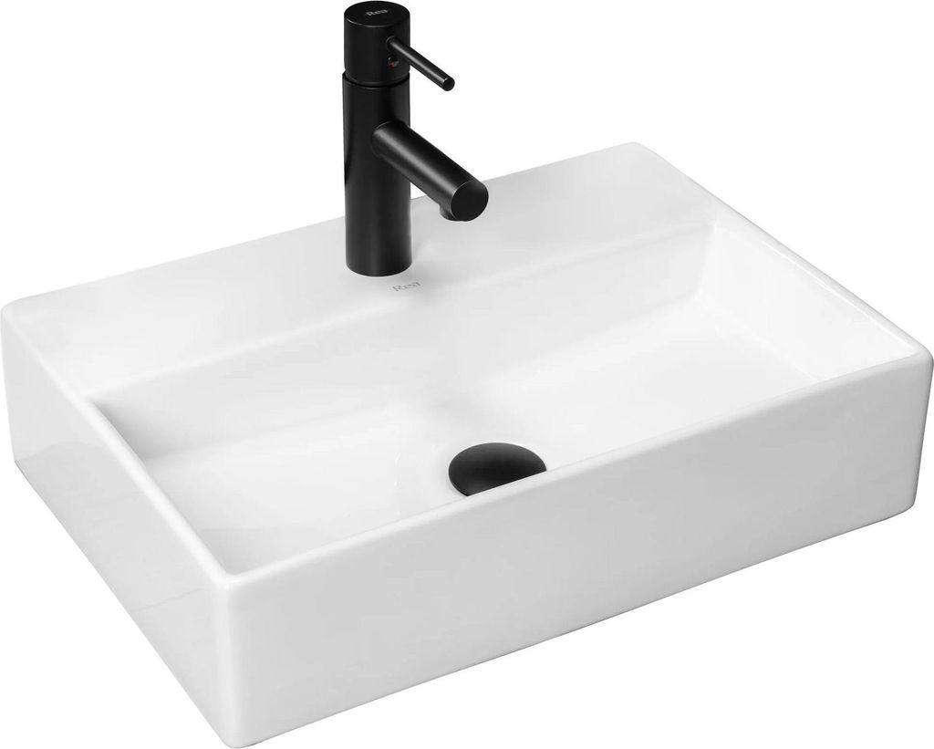 Umyvadlo na desku Rea VALERIA White Obrázek produktu 