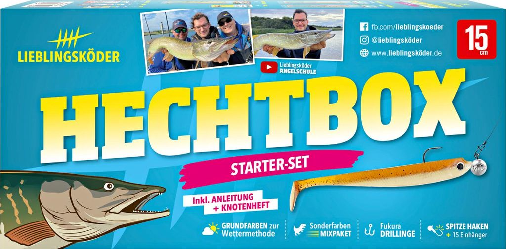 Lieblingsköder Hechtbox - Angelset zum Hechtangeln Produktbild 