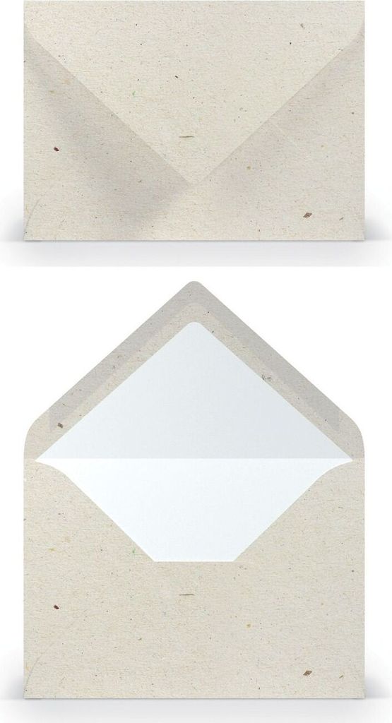 RÖSSLER 164020623 Briefhülle Paperado - B6, 100 g/qm, terra Produktbild 