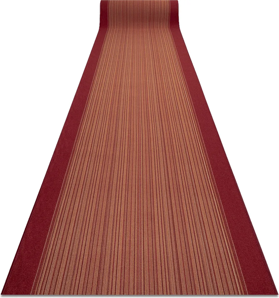 Tapis CARNABY orange 80x320 cm : fini les glissades dans le couloir
