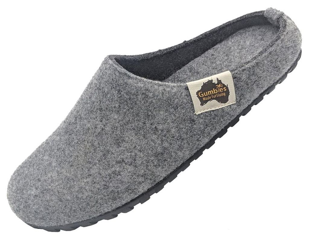 Gumbies Outback Slipper gray/charcoal 36 EU