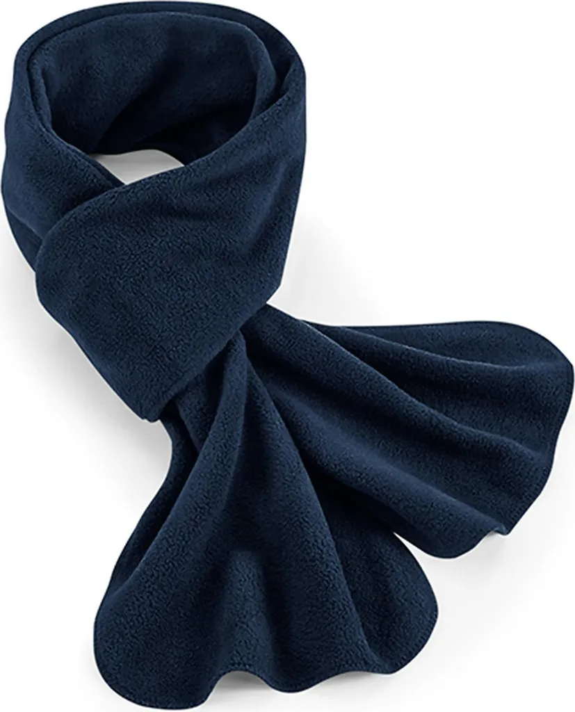 Beechfield B293R Sciarpa Pile Riciclato French Navy | Eco-Calore