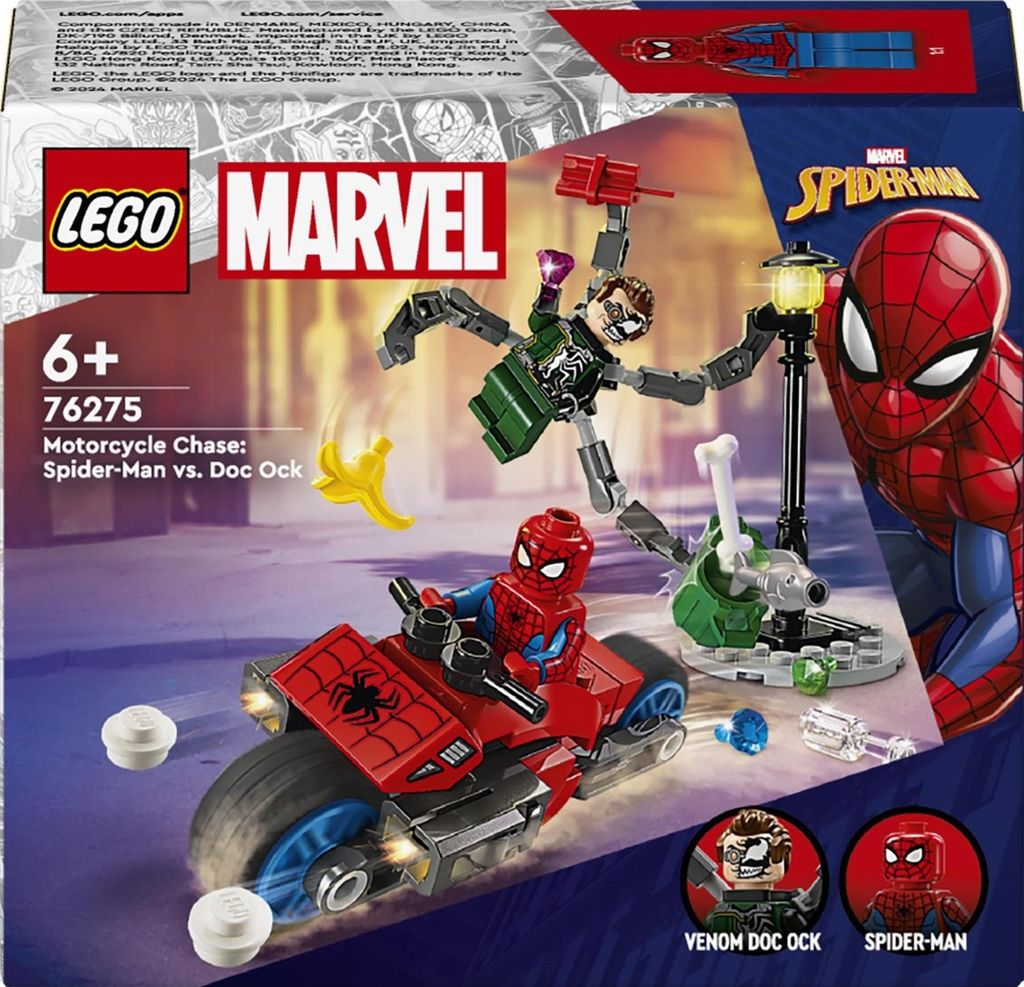 Una persecución en moto: Spider-Man contra el Doctor Imagen del producto 