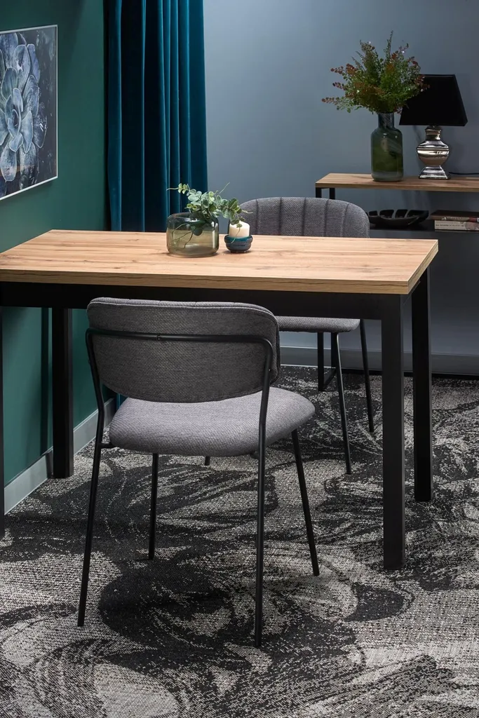 Table de repas non pliante Cobalt 80cm pour petit appartement - 16