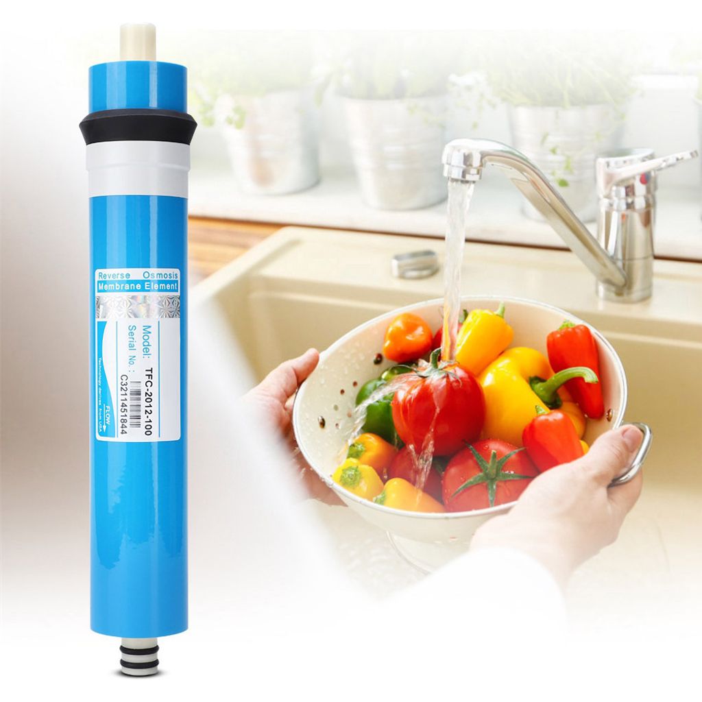 50/75/100 GPD Haushalts-Umkehrosmose-Membranfilter RO-Wasserfiltersystem (100 GPD)