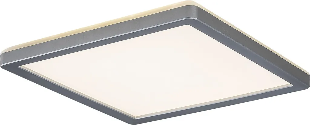 Rabalux Lambert Silver Plafonnier LED Carré 250mm 15W IP44 3359
