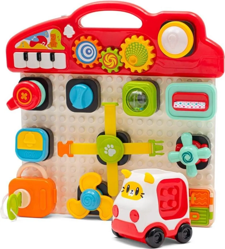 Tableau de jeu musical interactif Baby Mix pour éveil sensoriel bébé