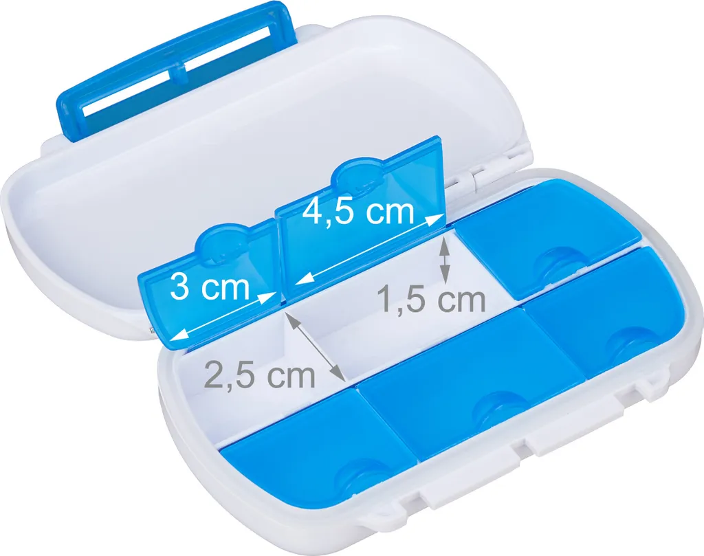 Stop au désordre : boîte 6 compartiments pour petits objets lot 24