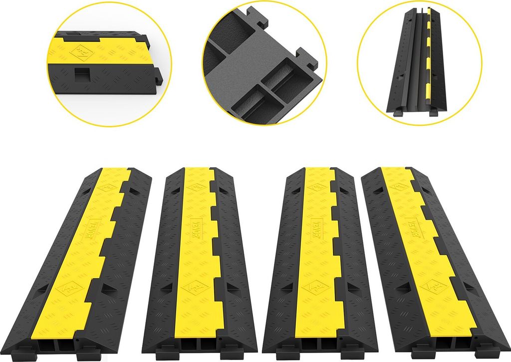 Brüstungskanal Kabelkanal schwarz Kabeldurchführung für Kabeldurchführungen auf Boden; Traglast: 4989 kg für Büro /