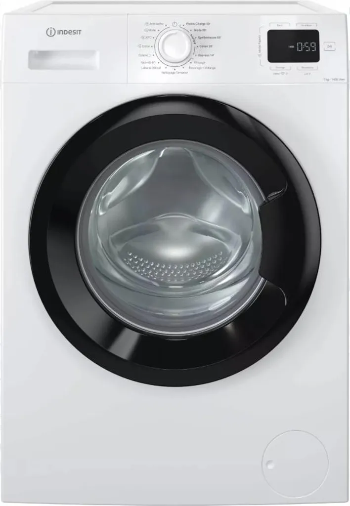 Lave-linge frontal Indesit IM764BMYTIMEFR1 blanc 7kg 1400 tours/min