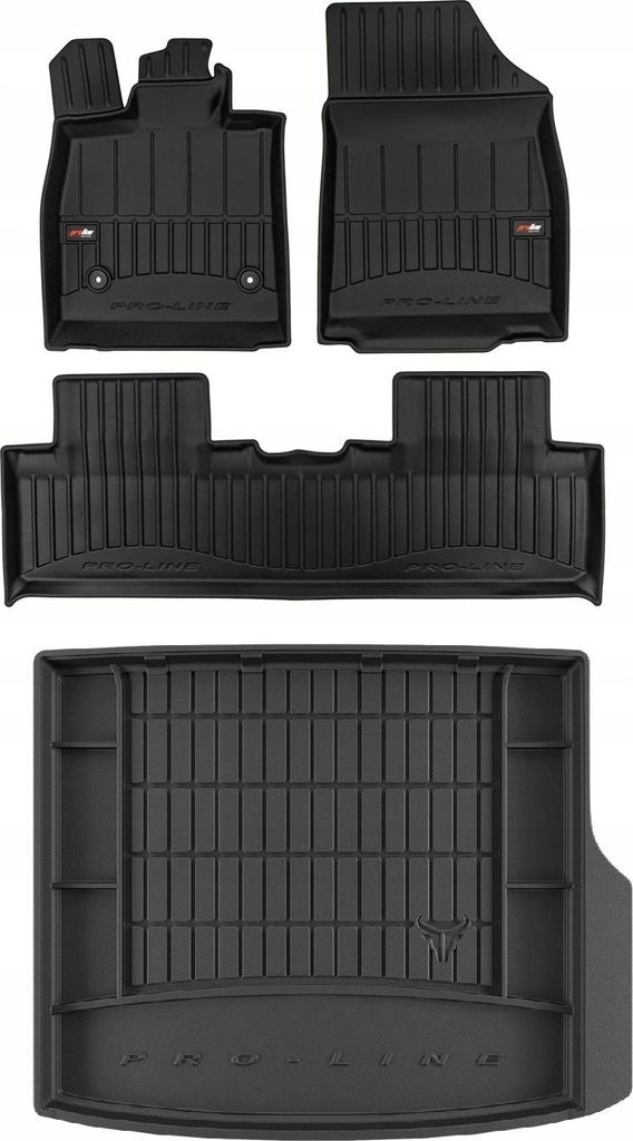 3D SET BYD Seal U Fußmatten und Kofferraummatte ab 2024- Produktbild 