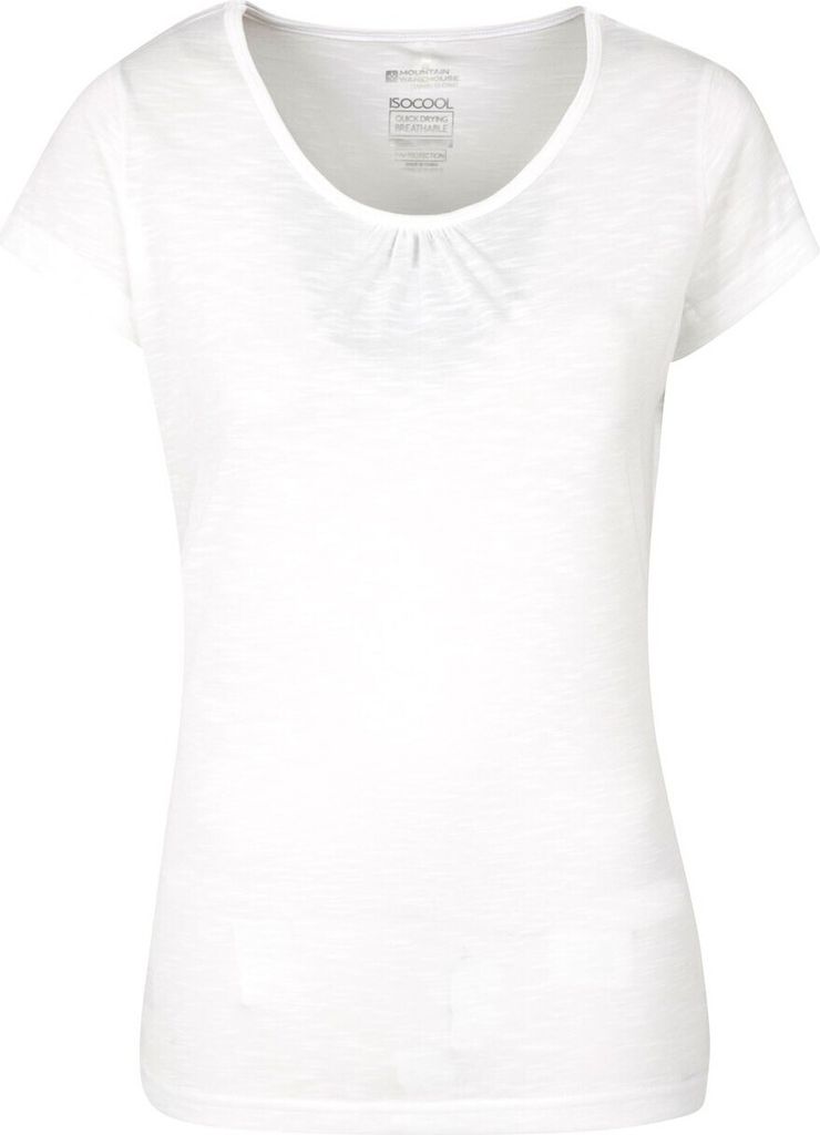 Mountain Warehouse - "Agra" T-Shirt Schnelltrockend für Damen MW905 (44 DE) (Weiß)