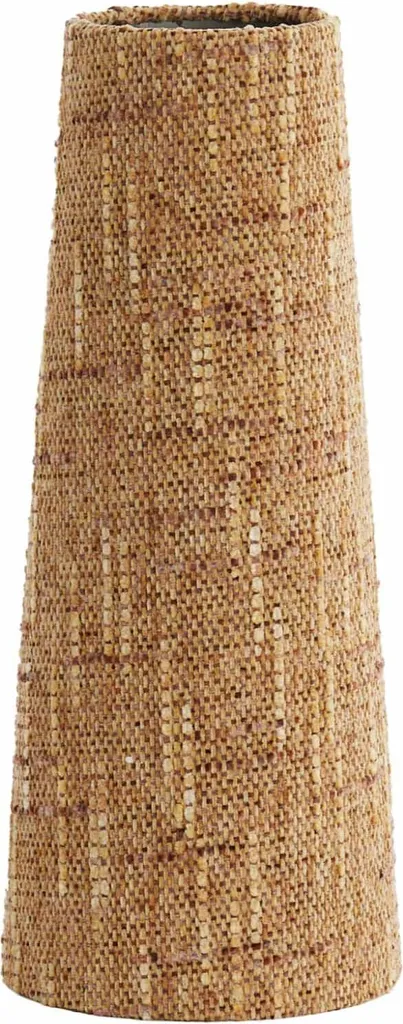 Abat-jour anti-éblouissement marron textile Ø 13 cm E27 Light & Living