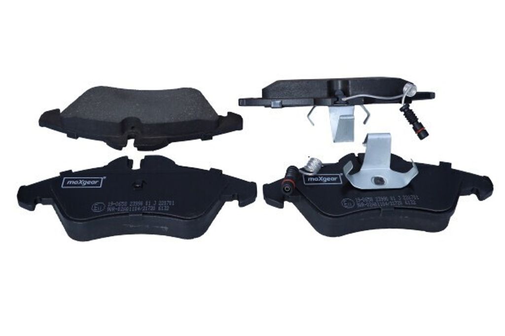 MAXGEAR Bremsbeläge Satz Vorne Bremsklötze für VW LT 28-46 II Kastenwagen (2DA, 2DD, 2DH) 19-0658