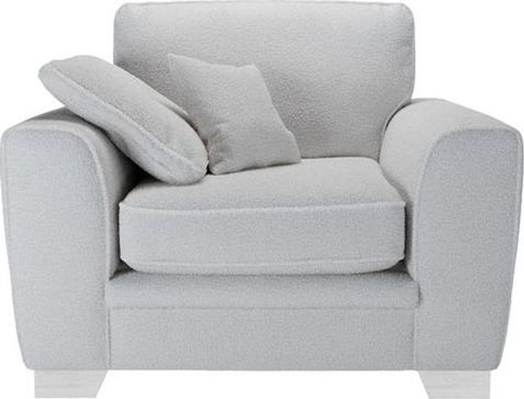 Sessel Ronay-Teddy dove-white
